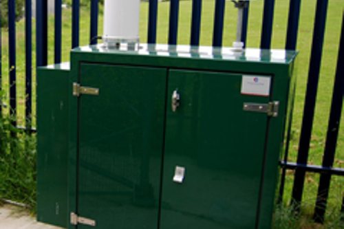 Cwm Level Park Ozone and NOx monitoring station